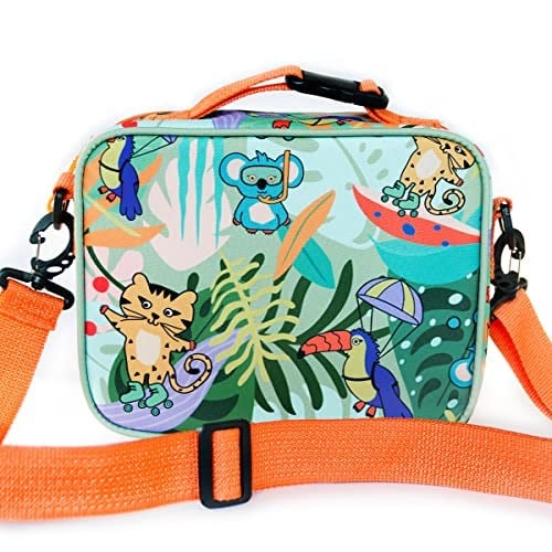 Milk Moo Soft Cuddles & Isı Yalıtımlı Beslenme Çantası Jungle Friends