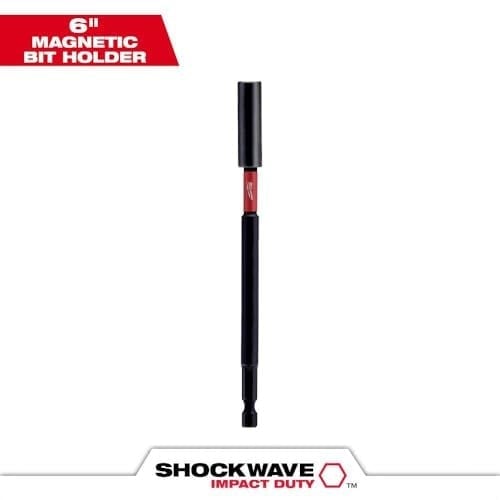 Milwaukee Mıknatıslı uç tutucu 48324511 1/4 inç - 152 mm altıgen şok dalgası, 1 adet