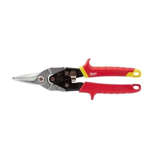 Milwaukee T48224530 Ağır Hizmet Tipi Kaportacı Makası Düzi Kırmızı