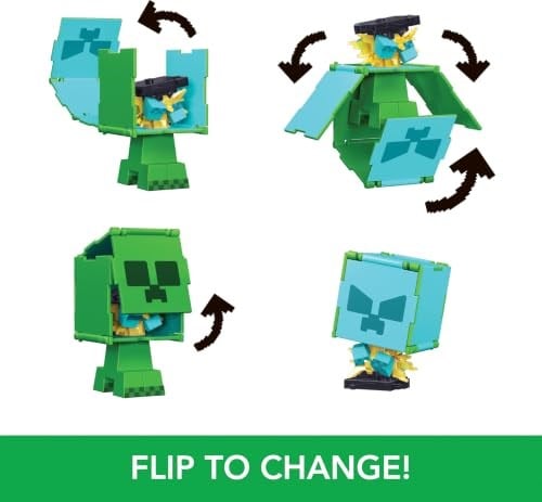 Minecraft Flipping Figs 2si 1 Arada Figür HTL43-HTL46