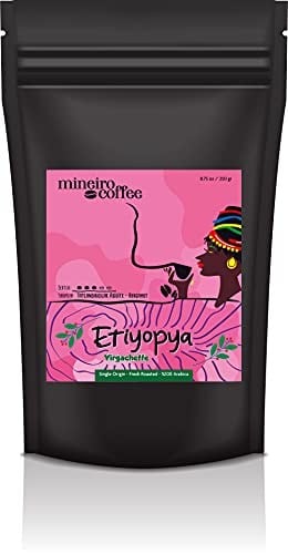 Mineiro Coffee Etiyopya Yirgacheffe Single Origin Cekirdek Kahve 250 Gr