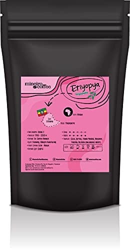 Mineiro Coffee Etiyopya Yirgacheffe Single Origin Cekirdek Kahve 250 Gr