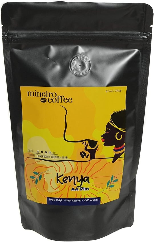 Mineiro Coffee Kenya AA+ Superior Filtre Kahve 250gr. v60 Çekim