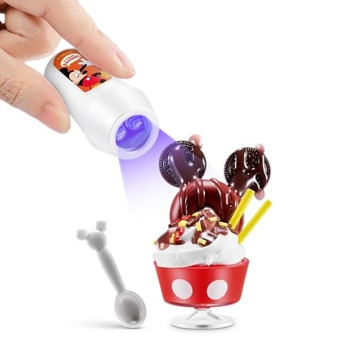 Mini Brands ZURU tarafından Disney Snacks Serisi 1 Kapsül Oluşturun, Lisanslı Mini Koleksiyon, Gizemli Kör Ambalaj, DIY, El Sanatları, Reçine Oyun, Yenilik, Replika Gıda, Yenilebilir Değil, 8+ (2