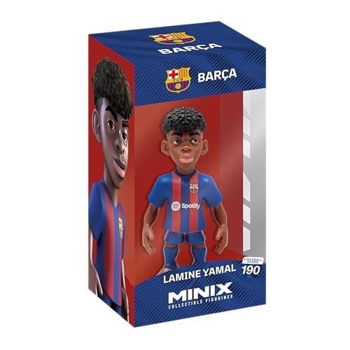 MINIX - Futbol Yıldızları #190 - FC Barcelona - Lamine Yamal 27 - Koleksiyon Figür, 12 cm