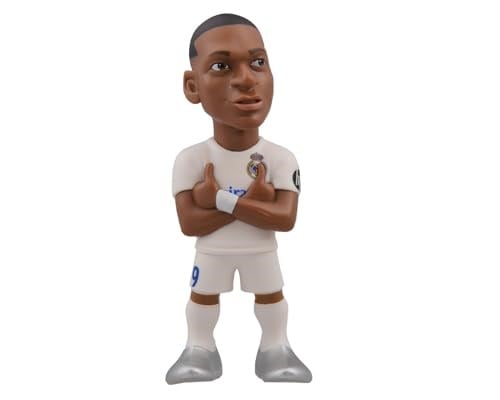 MINIX Koleksiyon Figürü MN18451 Mbappé, Real Madrid, Koleksiyon Parçası, 12 cm, Çocuklar ve Yetişkinler için Hediye Fikri - Seçenekler: Mbappé, Vinicius