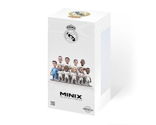 MINIX Koleksiyon Figürü MN18451 Mbappé, Real Madrid, Koleksiyon Parçası, 12 cm, Çocuklar ve Yetişkinler için Hediye Fikri - Seçenekler: Mbappé, Vinicius