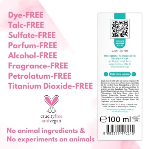 Minoris Baby Pişik Önleyici Sprey 100ml