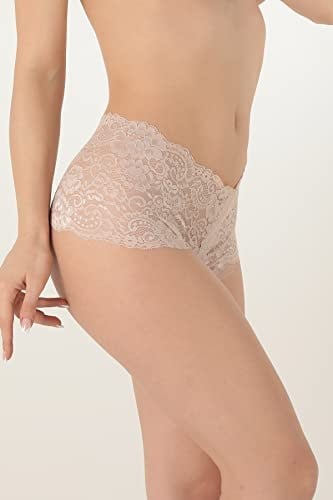Miorre Dantel Hipster Külot -905 PUDRA S-M