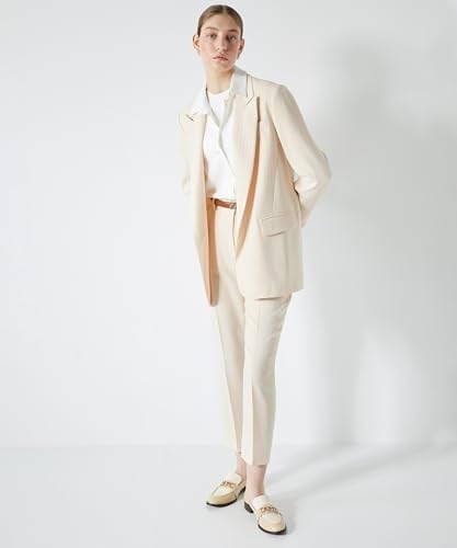 Miss İpekyol Kadın Çizgi Desen Uzun Blazer