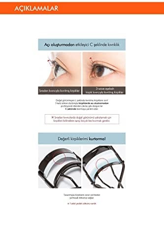 MISSHA 3 Kat Güçlü Kirpik Kıvırıcı MISSHA 3-Wave Eyelash Curler