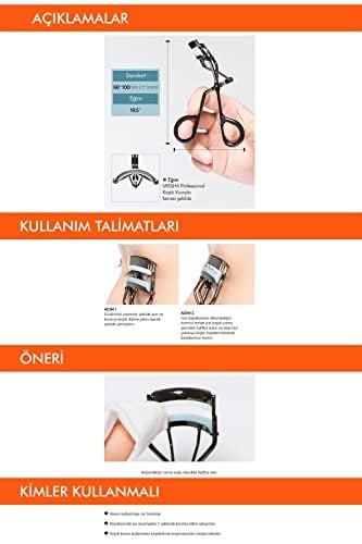 MISSHA 3 Kat Güçlü Kirpik Kıvırıcı MISSHA 3-Wave Eyelash Curler