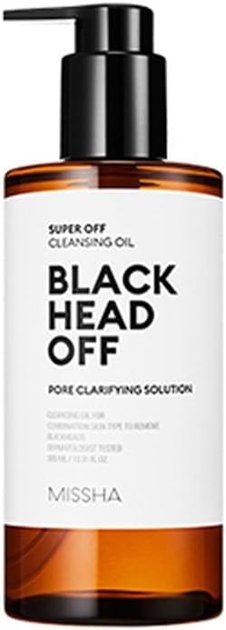 MISSHA Siyah Nokta Karşıtı Makyaj Temizleme Yağı 305ml Super Off Cleansing Oil (Blackhead Off)