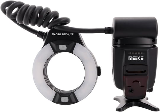 MK-14EXT Makro i-TTL Halka Flaş LED Yardımcı Işıklı Nikon Uyumlu Standart ISO Flaş Ayakkabısı