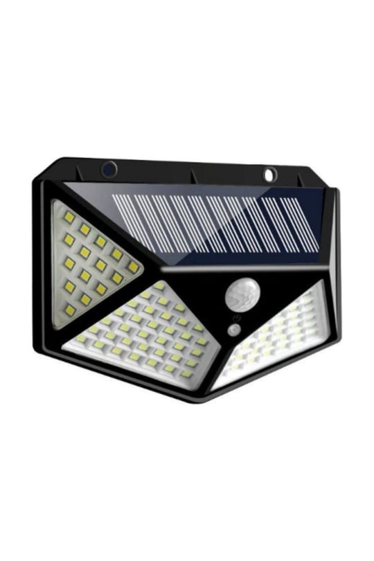 Mobee 100 Led Dış Mekan Solar Aydınlatma Fotoselli Solar Lamba Hareket Sensörlü Güneş Enerjili Lamba