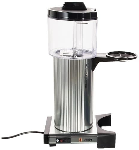 Moccamaster Filtre Kahve Makinesi CDT, Paslanmaz Çelik Termoslu, Parlak Gümüş