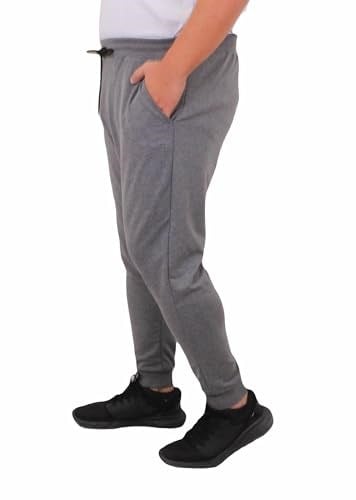 Mocgrande Büyük Beden Basic Eşofman Altı Full Lycra 11516 GRI MELANJ