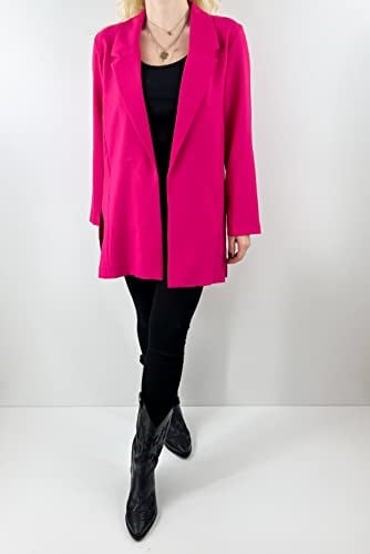 Modaonna Fuşya Blazer Ceket