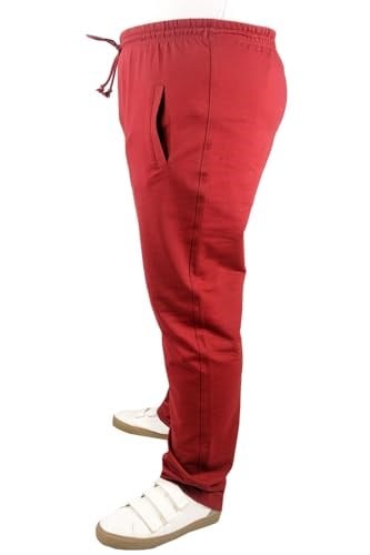 Mode XL Büyük Beden Erkek Eşofman Altı Classic 2 İp 11100 Bordo BORDO 9XL