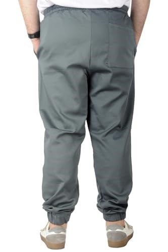 Mode XL Büyük Beden Erkek Keten Jogger Bahar 21911B Antrasit