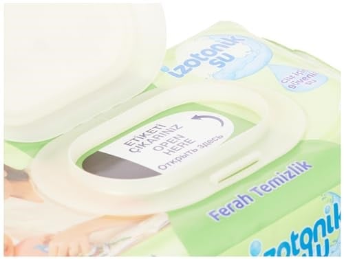 Molfix İzotonik Sulu Mendil Ferah Temizlik 60lı - Seçenekler: 50 Yaprak, 50 Yaprak 2li paket, 60 Yaprak...