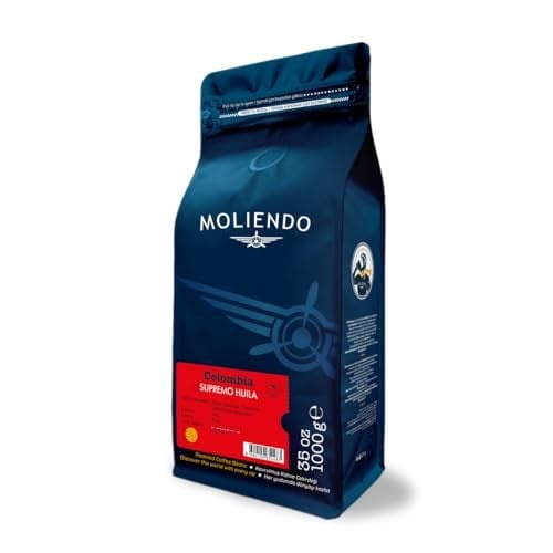 Moliendo Colombia Supremo Huila Yöresel Kahve (Çekirdek) 1000 g