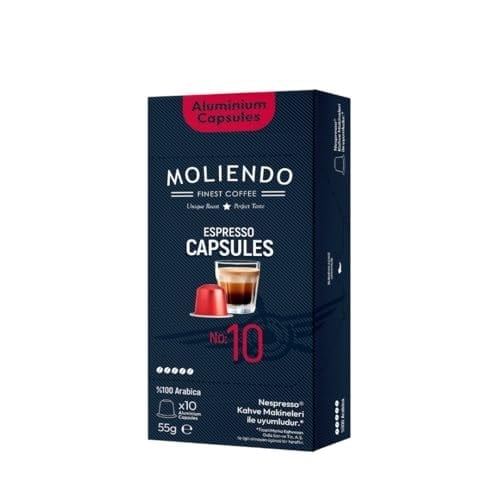 Moliendo Finest Coffee Alüminyum Kapsül Kahve Tanışma Paketi (3X10 NESPRESSO UYUMLU ALÜMİNYUM KAPSÜL KAHVE)