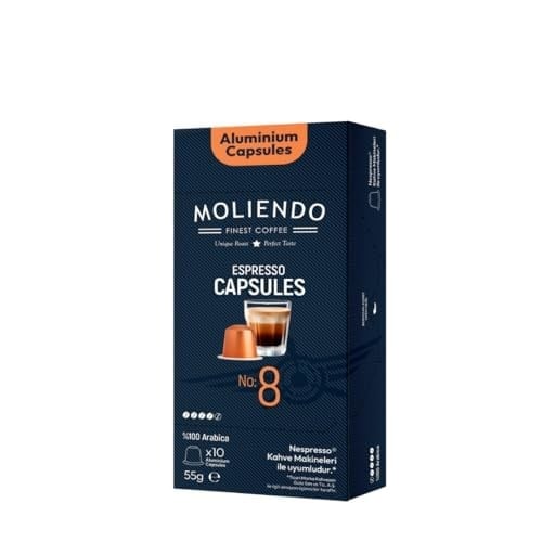 Moliendo Finest Coffee Alüminyum Kapsül Kahve Tanışma Paketi (3X10 NESPRESSO UYUMLU ALÜMİNYUM KAPSÜL KAHVE)