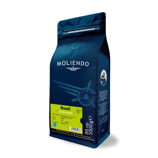 Moliendo Finest Coffee Brasil Bossa Nova Yöresel Kahve (Çekirdek) 1000 g