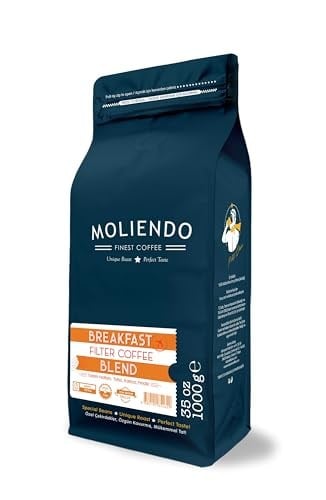 Moliendo Finest Coffee Breakfast Blend Filtre Kahve (Çekirdek) 1000 g