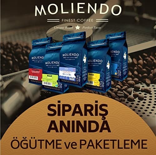Moliendo Finest Coffee Guatemala Antigua SHB Yöresel Kahve (Öğütülmüş Filtre Kahve) 250 g