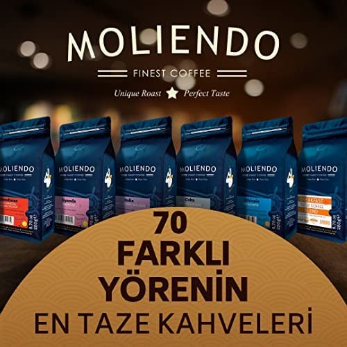 Moliendo Finest Coffee Guatemala Antigua SHB Yöresel Kahve (Öğütülmüş Filtre Kahve) 250 g