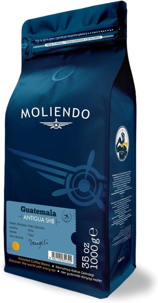 Moliendo Finest Coffee Guatemala Antigua SHB Yöresel Kahve (Çekirdek) 1000 g