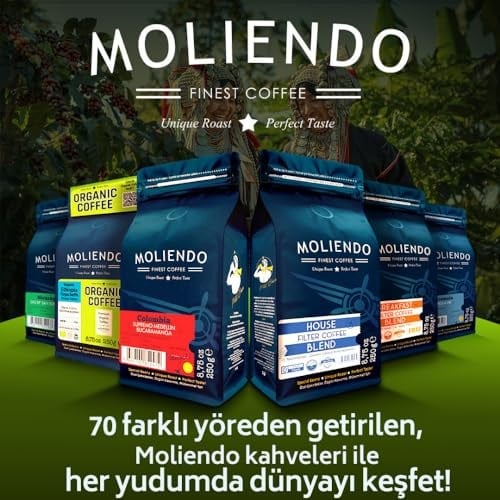 Moliendo Finest Coffee Positano Espresso Blend Kahve (Çekirdek) 250 g