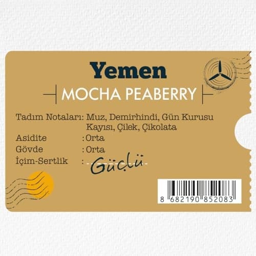 Moliendo Finest Coffee Yemen Mocha Yöresel Kahve (Çekirdek) 250 g