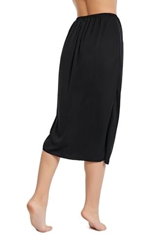 Moms Lab Kadın Uzun Büyük Beden Jupon Etek Astarı - Bedenler: 2XL, XS, S, S-M, M, L, L-XL, XL
