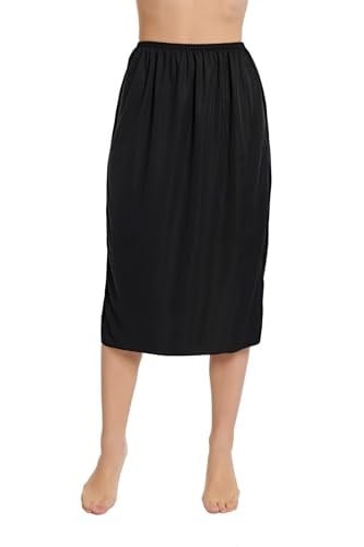 Moms Lab Kadın Uzun Büyük Beden Jupon Etek Astarı - Bedenler: 2XL, XS, S, S-M, M, L, L-XL, XL