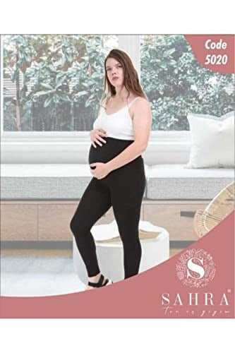 Moms Lab Sahraten Ayarlanabilir Bel Organik Pamuklu Likralı Hamile Tayt 5020