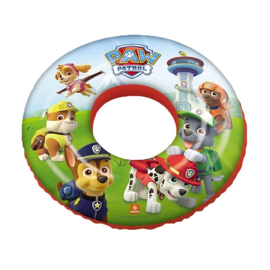 Mondo 16629 Paw Patrol Simit 50 cm, su sporları, plaj malzemesi, şişme ürün, yüzme aksesuarı, kamp, dalış, güvenlik