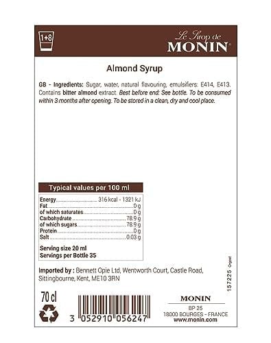Monin Almond ( Badem ) 700 Ml