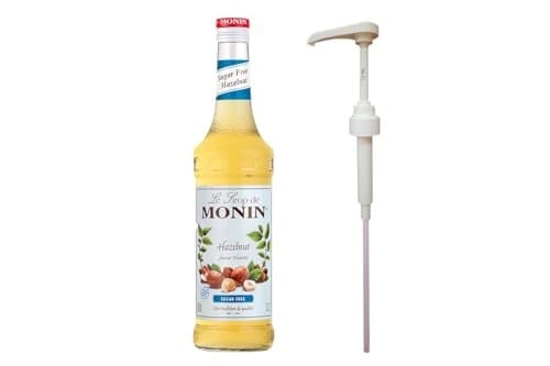 Monin Şekersiz Fındık 700ml Şurup + Monin Şurup Pompası