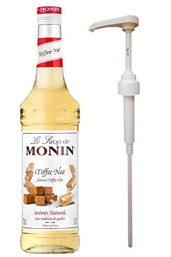 Monin Toffee Nut/Fındık Şekerleme Şurubu (700ml) + Şurup Pompası