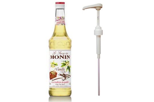 Monin Vanilya 700 ml Şurup + Monin Şurup Pompası