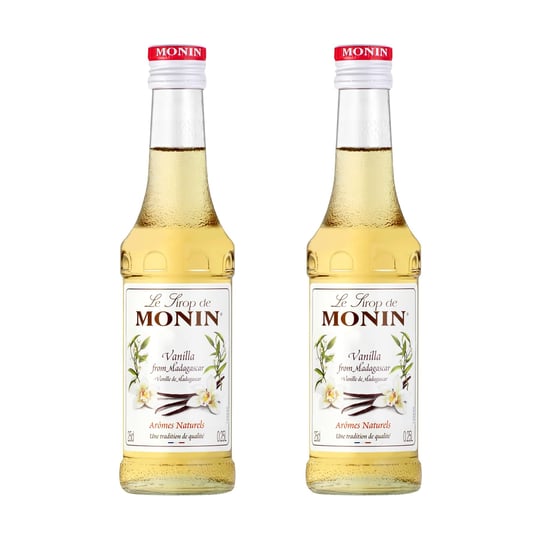 Monin Vanilya Şurubu 250 ml 2li Set