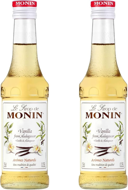Monin Vanilya Şurubu 250 ml 2li Set