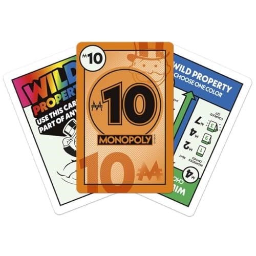Monopoly Deal Kart Oyunu | Hızlı Oynanan Kart Oyunu | Aileler ve Çocuklar İçin Eğlenceli Oyun | 8 Yaş ve Üzeri | 2-5 Oyuncu | 15 Dakika | Seyahat Oyunu | Türkçe Versiyon