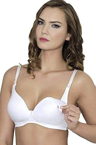 MOONLİGHT 10877 COTTON EMZİRME SÜTYENİ BEYAZ (BALENSİZ)