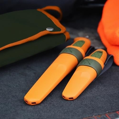 Morakniv® Eldris with Belt Loop (S) Olive Green/Burnt Orange -Mora Bıçak-