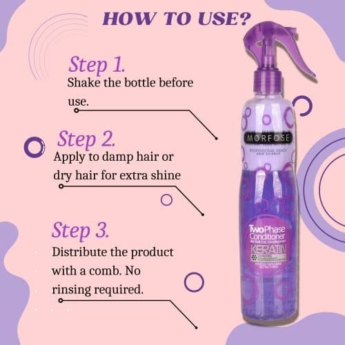 Morfose Çift Fazlı Fön Suyu Keratin 400 ml