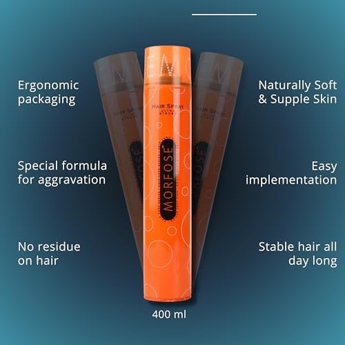 Morfose Saç Spreyi Ultra Strong Turuncu 400 ml